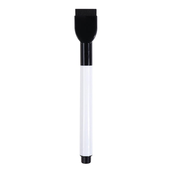 SPOORYYO Water-Based Whiteboard Markers with Brush Tip - Erasable, Non-Toxic, 2ml Ink for Smooth Writing on Whiteboard & Glass