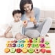 thumbnail image 5 of Juguete Montessori Juego De Frutas De Madera Junta Logarítmica Aprendizaje Educación Juguete, 5 of 9