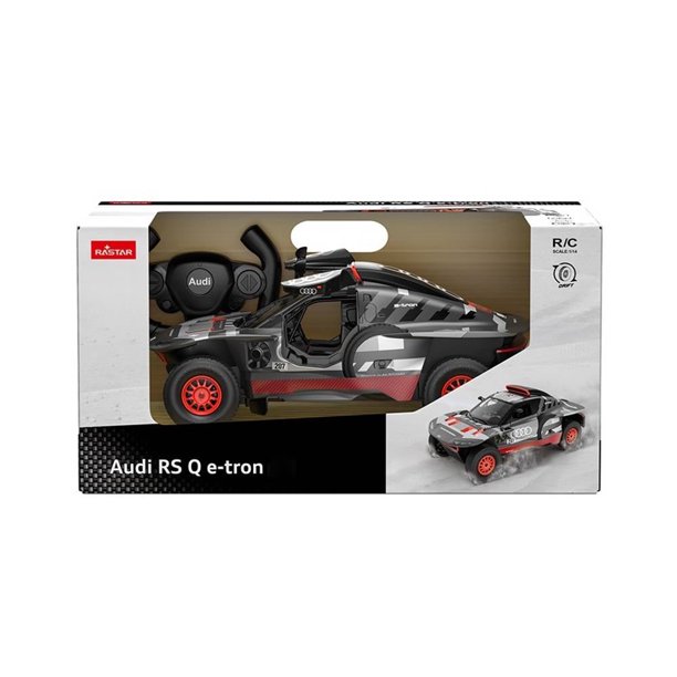 Coche RC Audi E-tron GT De Revell Control – Escala Realista Con Luces LED, Control 2.4 GHz, Velocidad Máxima 10 Km/h, Para Mayores De 8 Años