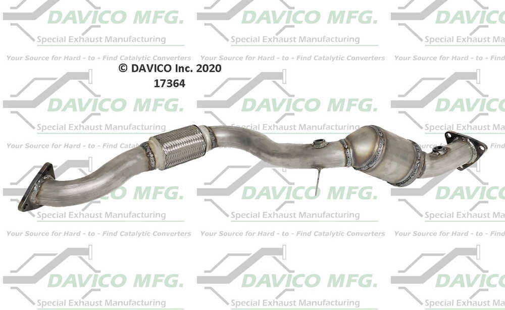 Davico Mfg 17364 Direct-Fit Catalytic Converter