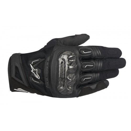 Alpinestars Smx2 Air Carbon V2 Leather Gloves Black Large