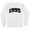 White, variant on 1995 College Style Long Sleeve Shirt Unisex Large White