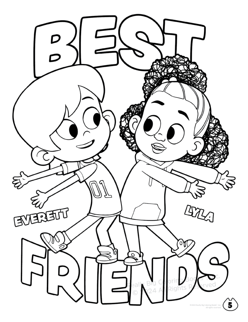 Lyla in the Loop Imprint Coloring Book (25 Copies) (8.5x11)