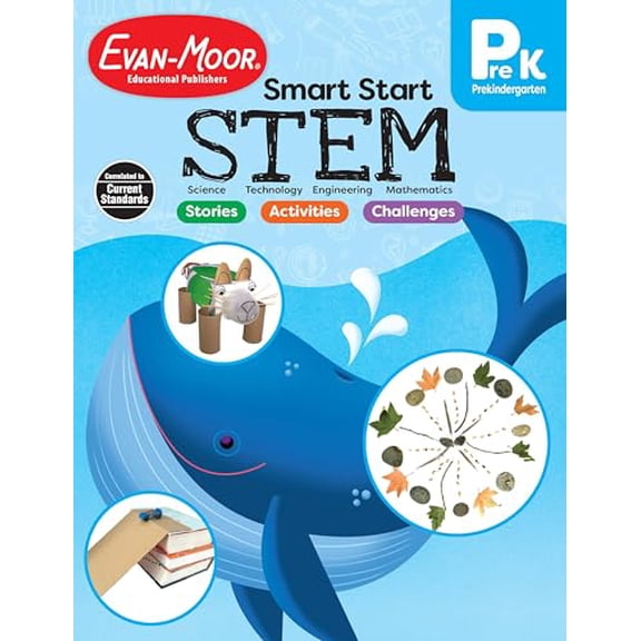 Pre-Owned Smart Start: Stem, Prek Workbook (Paperback) 1629385395 9781629385396
