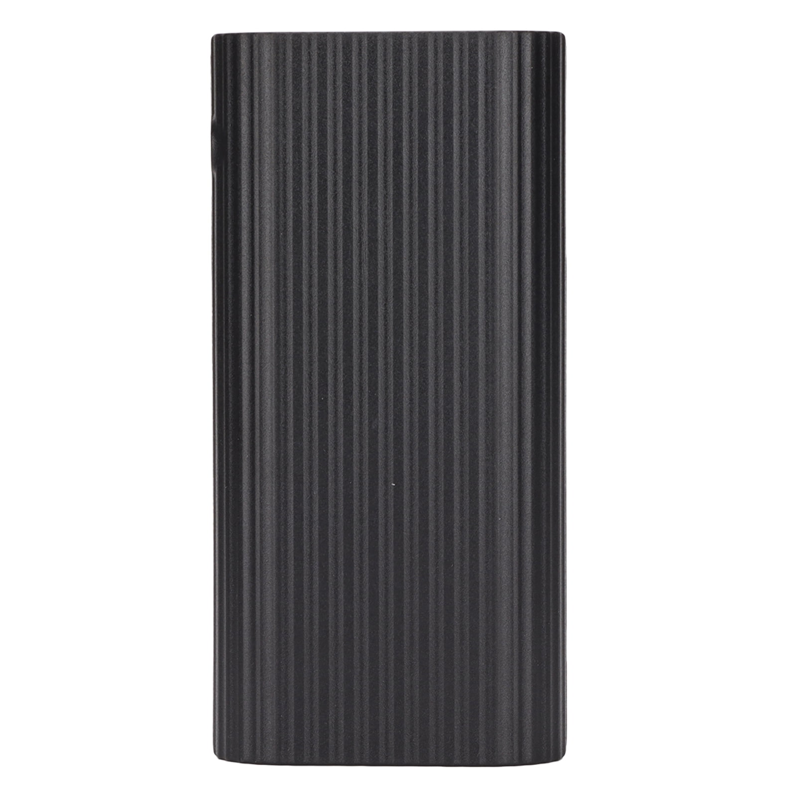 DIY Portable Charger, 21700 Battery Charger 2 Input 5V Output Portable For Mobile Phone Black