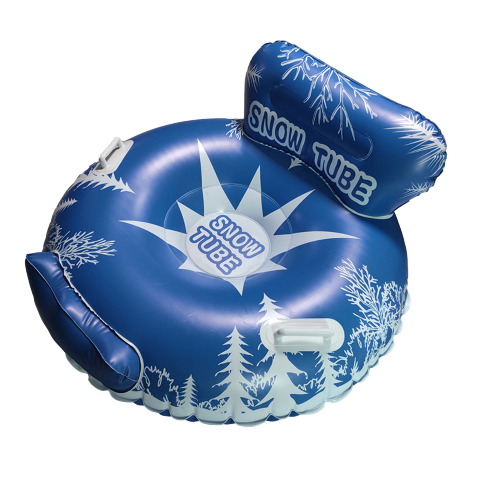 Yklio Snow Tube, Inflatable Sled for Kids and Adults, 47 Inch Thickened