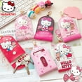 thumbnail image 2 of LLavero de Hello Kitty Kawaii para mujer, mochila colgante, paquete de tarjetas de dibujos animados, teléfono móvil, colgante de coche, Cinnamoroll, 2 of 4
