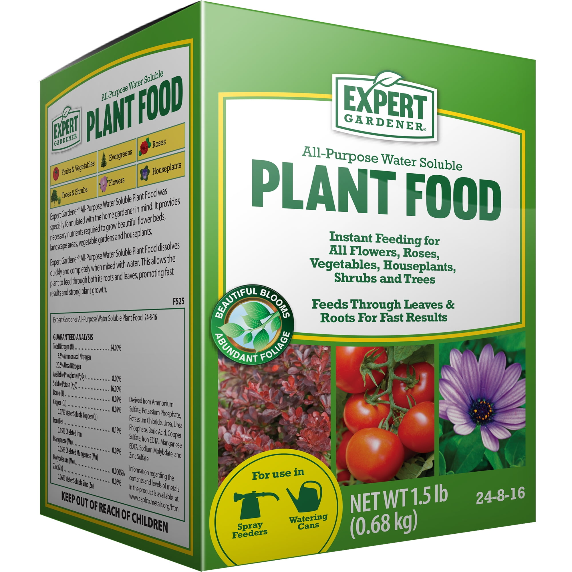 Expert Gardener AllPurpose Water Soluble Plant Food, 248