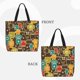 thumbnail image 2 of Easygdp Robot and Monsters Bolsa Tote para Mujer, Bolso de Hombro para Trabajo, Playa, Viajes, Compras y Supermercado, 2 of 7
