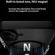 thumbnail image 4 of For iPhone 16 Case Compatible with MagSafe Matte PC Back Cover - Black, 4 of 5