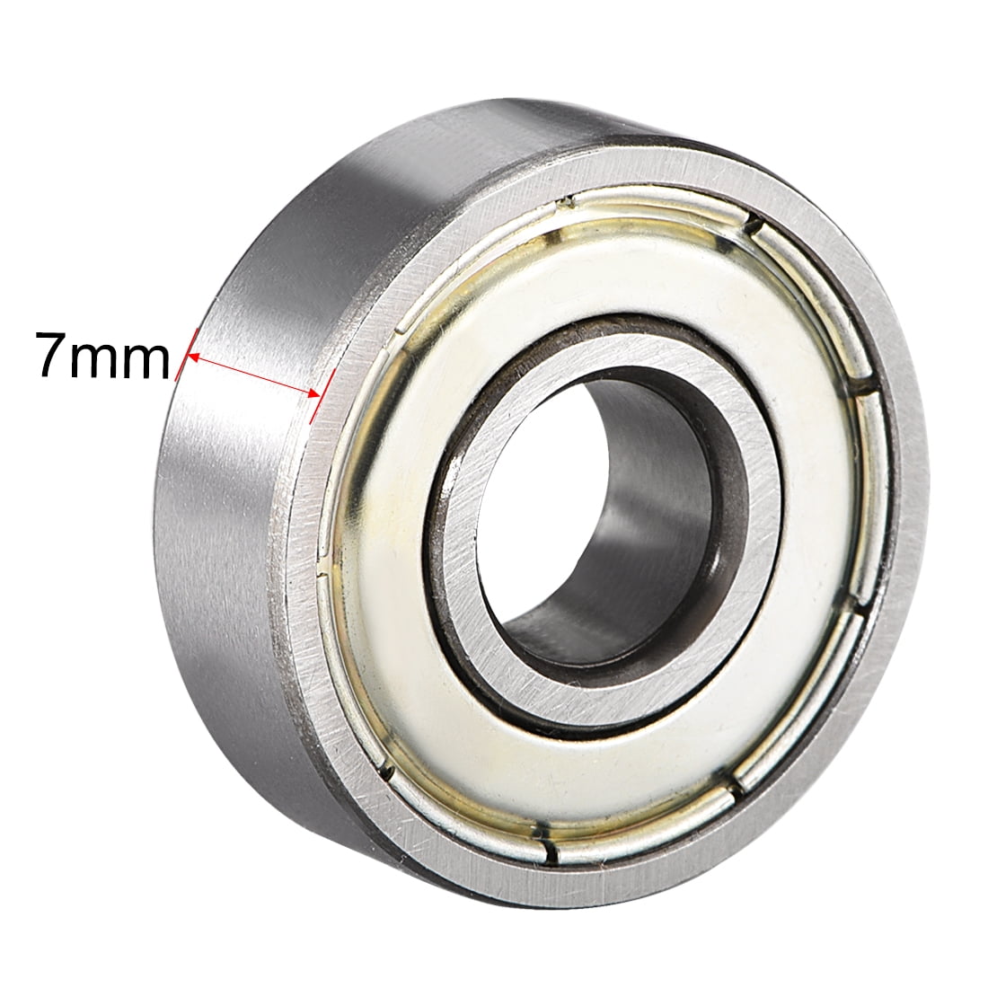Unique Bargains Deep Groove Ball Bearing 608Z Double Shield