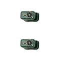 thumbnail image 3 of Inteprter Soporte multiusos para almacenamiento de escobas, estante autoadhesivo resistente sin perforaciones para montar en la pared, verde 2piezas, 3 of 6