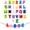 E, variant on 26PC Bubble Chunky Letter Beads| Big Acrylic Letter Beads, Large Hole, Easy for Keychains, Bracelets, Shoelaces and Jewelry Lanyards Making A