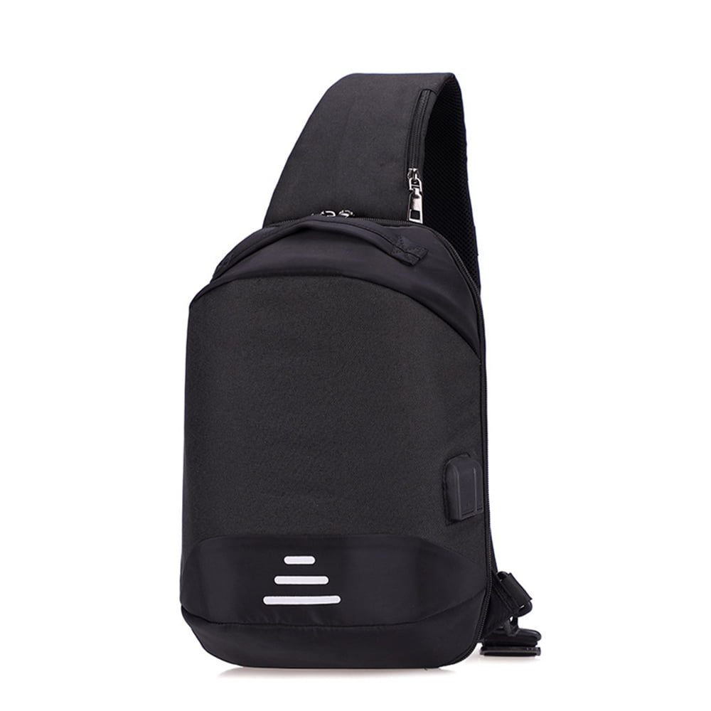 USB Port Earphone Cable Interface Backpack J Cole 17-inch Student Backpack Sports Mountaineering Leisure Backpack