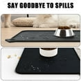 thumbnail image 6 of Dog Food Mat Large - Silicone Dog Mat for Food and Water - 36" x 24" Large Pet Feeding Mats with Residue Collection Pocket - Waterproof Dog Cat Bowl Mat with High Edges to Prevent Water Food Spills, 6 of 7