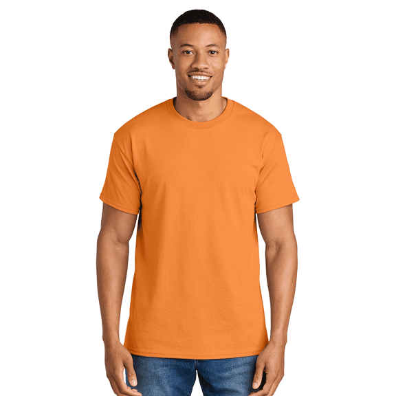 Gildan Dryblend T-Shirt, Men's Short Sleeve Crewneck Blank Tee for Arts and Crafts, Tennessee Orange, 3XL