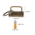 thumbnail image 2 of UPOUART 1Set Key Chain Tassel and Hardware Supplies for Handmade Keychains Phone Charms and Jewelry, 2 of 7