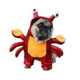 Crab Into A Dog Cat Funny Clothes Small And Medium Sized Dog Funny crab-into-a-dog-cat-funny-clothes-small-and-medium-sized-dog-funny