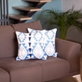 thumbnail image 3 of Ikat Set of 2 Square Boho Throw Pillow Covers, 3 of 4