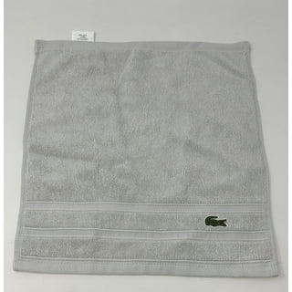 Lacoste 100% Cotton 30 x 52 Signature Logo Bath Towel - Cherry