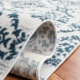 thumbnail image 5 of SAFAVIEH Martha Stewart Isabella Diamond Area Rug, Navy/Ivory, 6'7" x 6'7" Square, 5 of 8