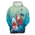 thumbnail image 2 of Sudadera con capucha navideña para hombre, con estampado 3D de muñeco de nieve, sudaderas con gráficos, sudadera navideña de manga larga, sudadera con capucha de gran tamaño para hombres y mujeres, 2 of 5
