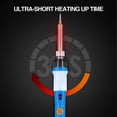 thumbnail image 4 of 60W Soldering Iron Kit Electronics Welding Irons Solder Tools Adjustable Temp UK, 4 of 5