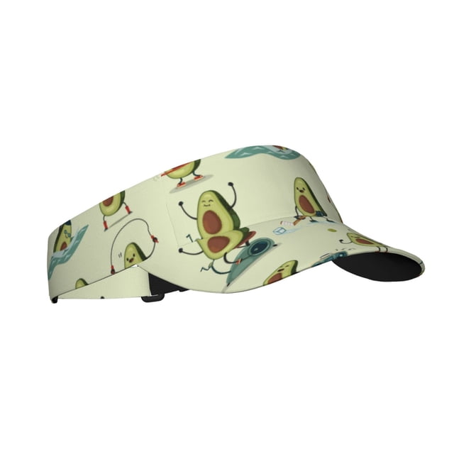 Balery Avocado for Exercise Gorra deportiva con visera ajustable para mujer y hombre (talla única)