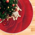 thumbnail image 5 of FMSHPON Valentine's Day Mother's Day Red Heart Love Xmas Christmas Tree Skirt Stand Mat for Holiday Party Decoration Indoor Outdoor 48 inches, 5 of 6