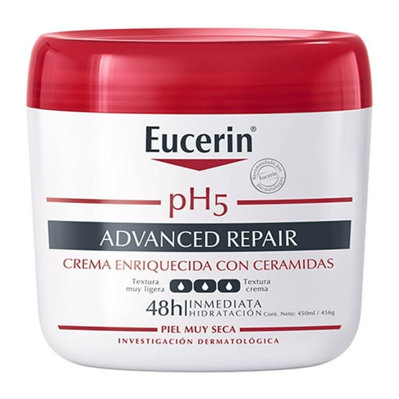 Crema corporal Eucerin ph5 advanced repair 450 ml