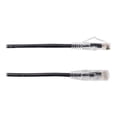 thumbnail image 2 of Black Box Slim-Net - Patch cable - RJ-45 (M) to RJ-45 (M) - 5 ft - UTP - CAT 6 - booted, molded, stranded - black, 2 of 3
