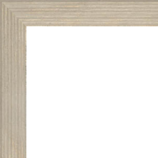 Canvas Floater Frame Moulding (Wood) Distressed/Aged Contrast Grey