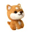 thumbnail image 2 of DIY Wool Felt Needle Felting Kit Raw Material for Adult Cartoon Animal Elephant, 2 of 2