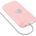 thumbnail image 1 of HHHC Étui de Batterie Apple Vision Pro en Silicone Rose Anti-Rayures, 1 of 5