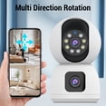 thumbnail image 3 of Smart Camera, Night Vision Camera Double Lens and View  for Garage Basement for Tuya, 3 of 7