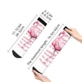 thumbnail image 5 of Bingfone Flamingo Design Patterned Men'S Women'S Casual Cotton Socks, 5 of 9