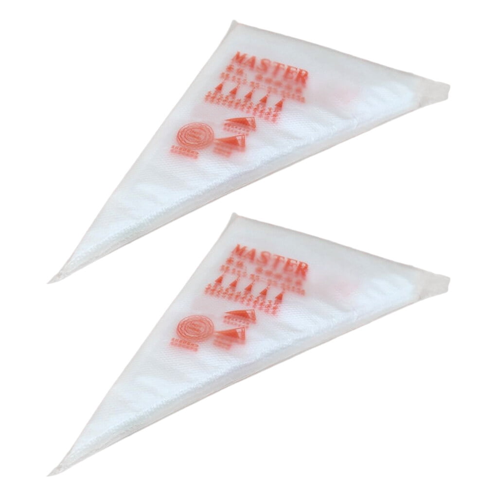 maskred 100 Pieces Pastry Bag Single-use Icing Piping Cupcake