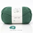 thumbnail image 2 of VogueV 100G Hand-Woven Cotton Crochet Yarn, Soft Worsted Weight Skein for Sweater Sofa Scarf Diy, Natural 4-Ply Hypoallergenic Craft Yarn, 3.5-4.0Mm Hook Size, Beginner Friendly, 1 Ball of Yarn, 2 of 4