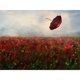 thumbnail image 1 of Kits de pintura de diamante 5D DIY Taladro redondo completo Cuadro de mosaico de paraguas rojo Sywqhk Decoración hogareña, 1 of 9