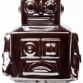 thumbnail image 6 of Silver Metal Robot Shaped Sculpture, 6 of 6