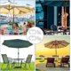 thumbnail image 5 of juegos de tapas y anillos para orificios de mesa de patio, tapa de plástico para orificio de sombrilla, anillo para orificio de sombrilla para fiestas al aire libre en el jardín en verano, 5 of 5