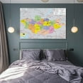 thumbnail image 4 of Mongolia Map Posters Home Decor Poster Wall Art Hanging Picture Print Bedroom Decorative Painting Posters Room Aesthetic 20x30inch(50x75cm), 4 of 6