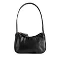 thumbnail image 3 of Spencer Shoulder Bags for Women, Cute Hobo Tote Handbag Mini Clutch Purse with Zipper Closure, Black, 3 of 11