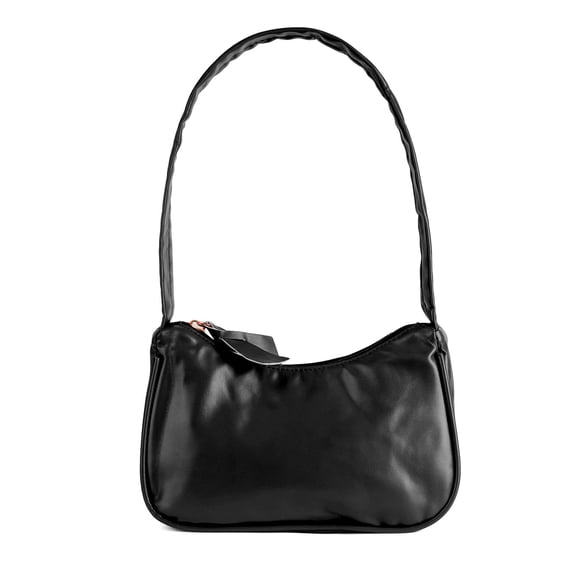 Luxtrada Fashionable And Minimalist Underarm Bag Niche Trend Shoulder Bag For Women Leisure Commuting (Black)