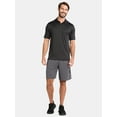 thumbnail image 3 of Russell Athletic Men's Performance Polo Shirt with Short Sleeves, Sizes S-2XL, 3 of 5