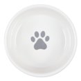 thumbnail image 2 of Bone Dry Ceramic Dog Bowl Set, Microwave & Dishwasher Safe, Small, 4.25x2", Gray, 2 Count, 2 of 5