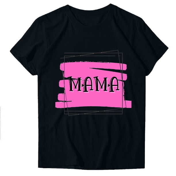 Blusas de Manga Corta para las Mujeres Divertido Impreso Cuello Redondo Tee, Vintage Humor Gráfico Blusas de Primavera para las Mujeres