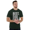 thumbnail image 5 of Cool Father's Day Best Dad Ever Men's Graphic T Shirt Tees Brisco Brands 2X, 5 of 6