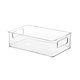 thumbnail image 5 of Cajas de Almacenamiento de Escritorio Transparente Multifuncional Misceláneas Contenedor Manualidades Contenedores de Almacenamiento Bandejas de , 25,5 cm x 15,5 cm x 255 cm x 155 cm x 75 cm Gloria Estuche de almacenamiento para baño, 5 of 9