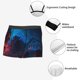 thumbnail image 3 of Balery Spooky Halloween Night Scene Calzoncillos bóxer para hombre, ropa interior de algodón suave y transpirable con cinturilla de nailon-Large, 3 of 5